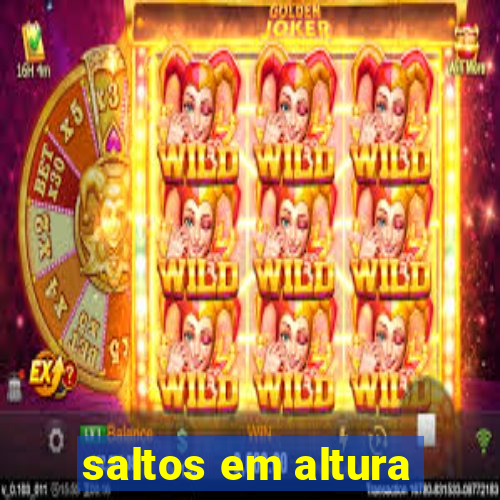 saltos em altura